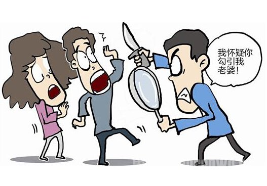 丈夫回家撞见妻子出轨 盛怒下砍伤妻子及情人