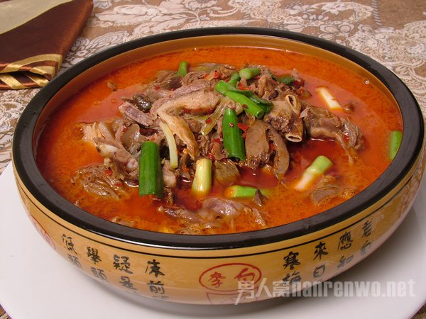 蒜苗烧狗肉 蒜苗烧狗肉