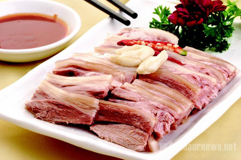 白切狗肉 白切狗肉