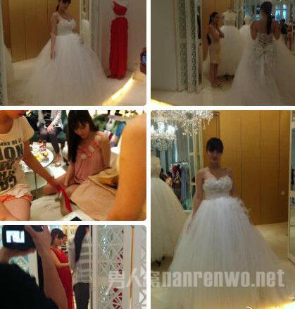 婚纱孕肚照_孕肚照(3)