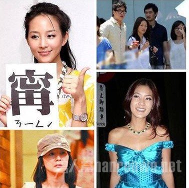 何润东历任绯闻女友盘点