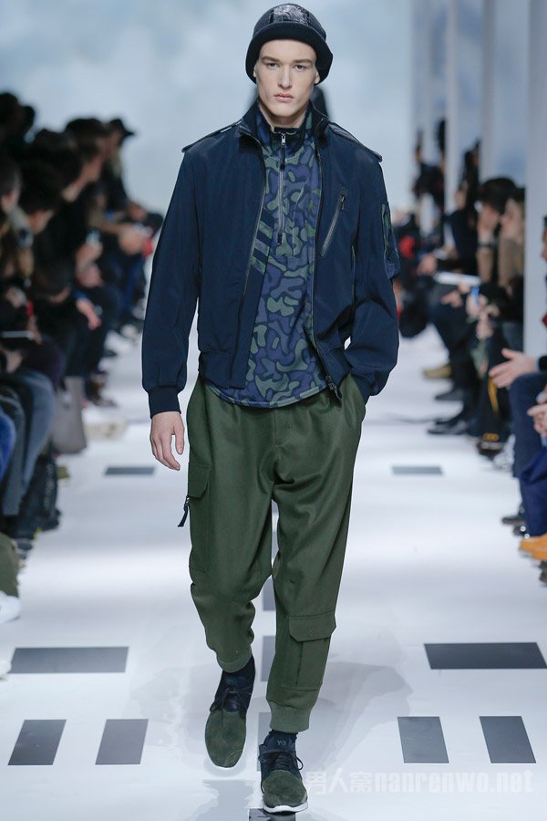 　　Y-3 2015秋冬男装秀场
