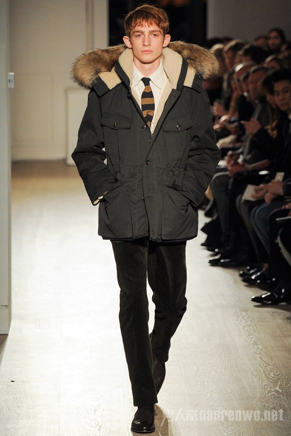 　　Dunhill 2015秋冬男装秀场
