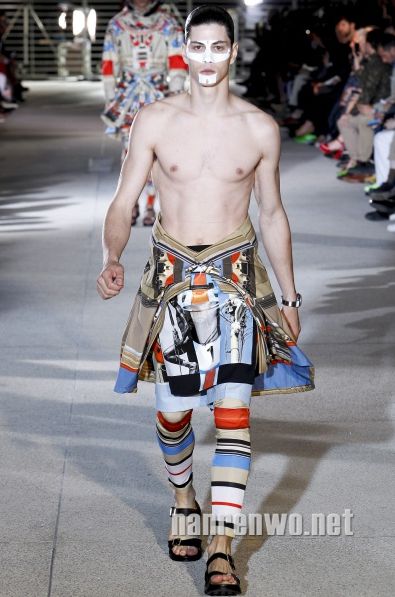 Givenchy2014春夏男装周：花样太空超人