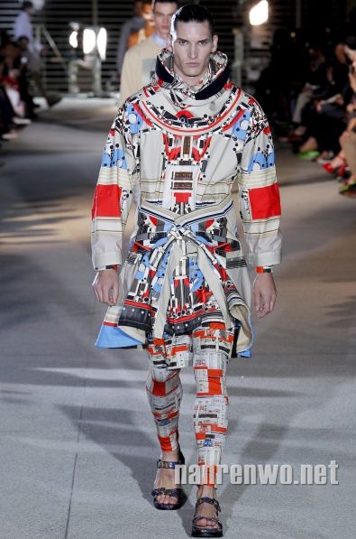 Givenchy2014春夏男装周：花样太空超人