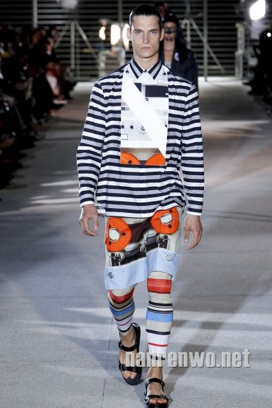 Givenchy2014春夏男装周：花样太空超人