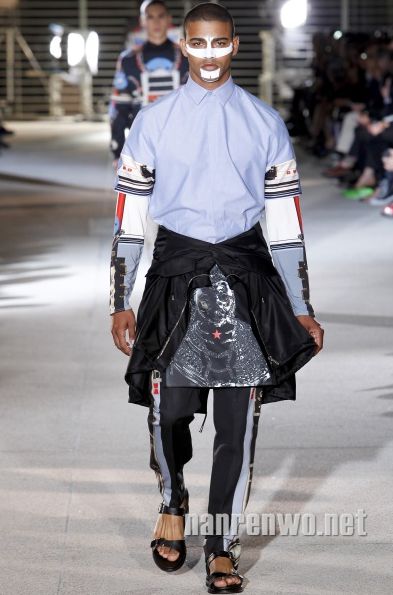 Givenchy2014春夏男装周：花样太空超人