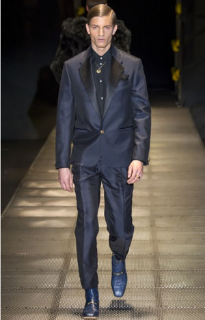 Versace发布2015秋冬男装