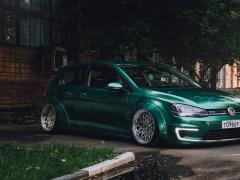 ī��ɫ�߶���GOLF7��װ