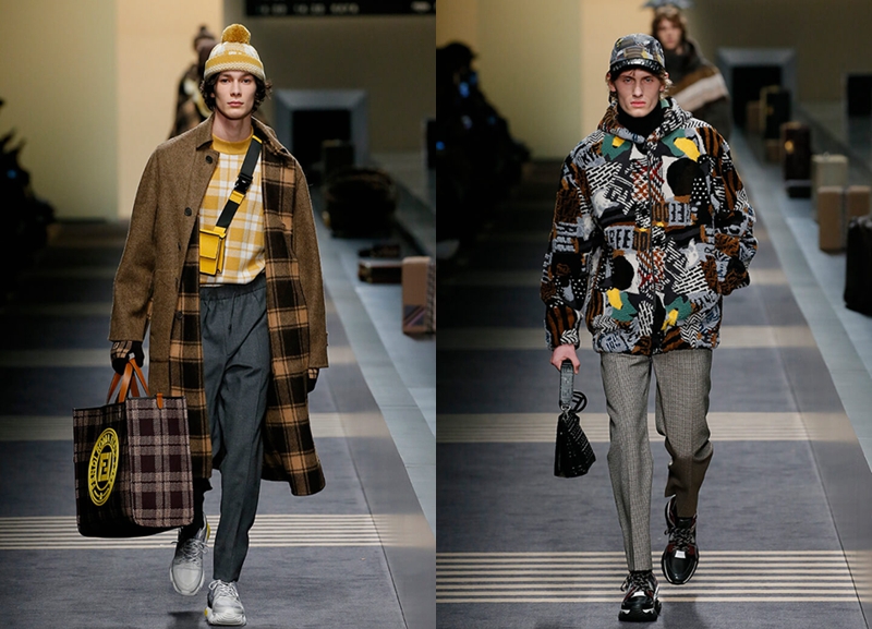 FENDI2018�ﶬ��װʱװ�� ����ӡ�����