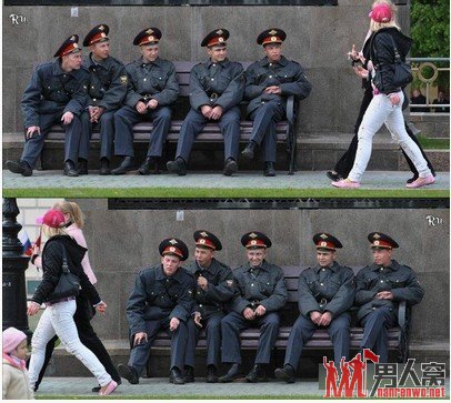 无敌美女街头大奋战 挑战视觉底线