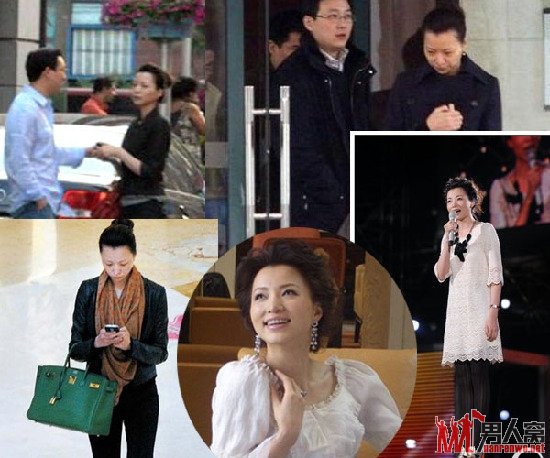 董卿与富豪男友宓春雷的罕见亲密照