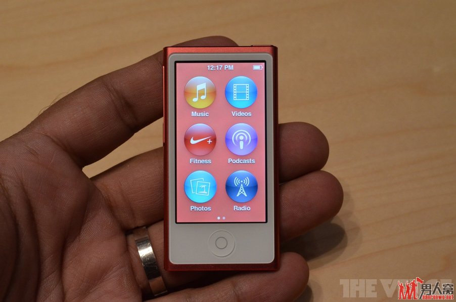 苹果发布第7代iPod Nano