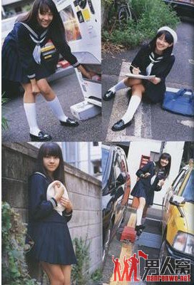 日本早熟女学生成熟诱人的一面 