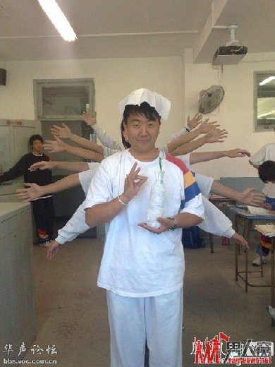 千手观音搞笑图片大合集 真欢乐