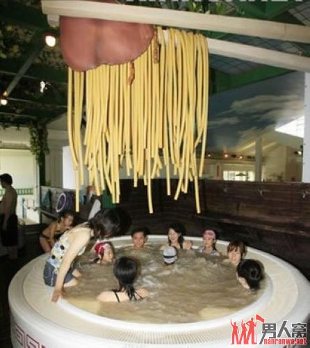 用面条美容
