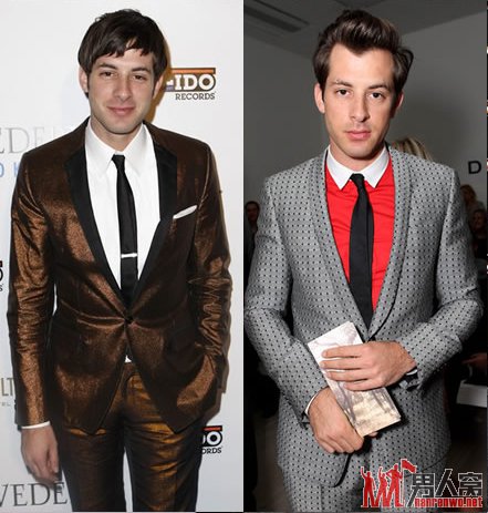 看聚光灯下的明星穿着 Mark Ronson 的穿衣经