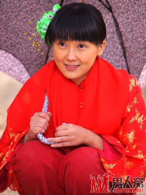 2010年，电影《决战刹马镇》中的甘薇