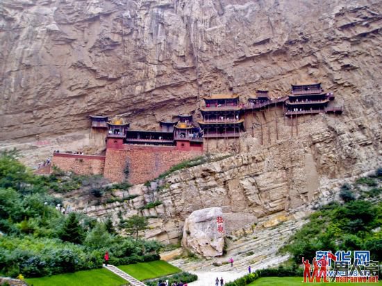 山西浑源县恒山悬空寺