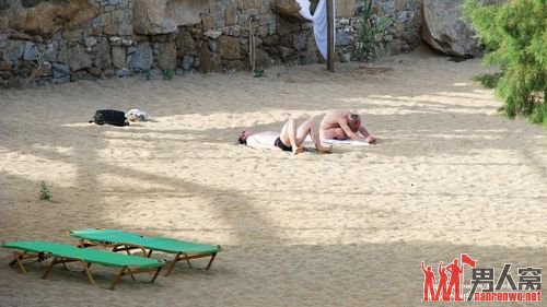 希腊米克诺斯岛 最美的天体海滩“春光乍泄”