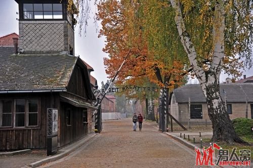 波兰克拉科夫奥斯维辛集中营 最著名的死亡工厂