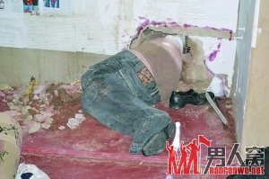 巴西犯人越狱被卡墙上 打洞千万不能打太小