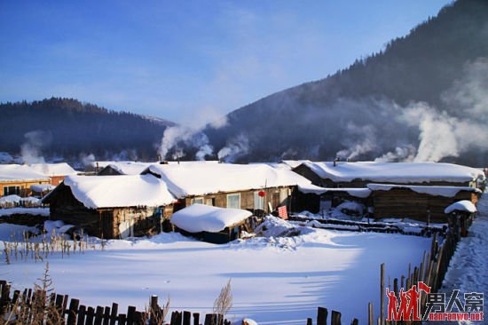 中国雪乡双峰林场：白色，纯净的童话世界