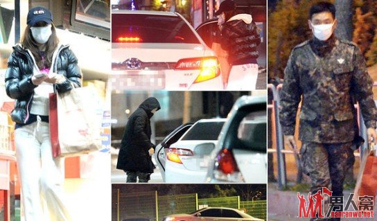 Rain和金泰熙被拍到共赴男方家约会
