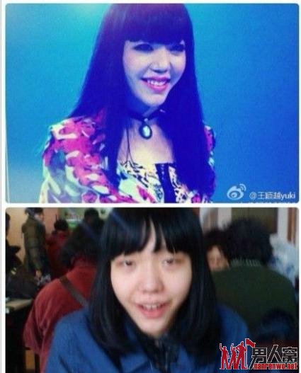 “好声音”吴莫愁卸妆爆残变素人