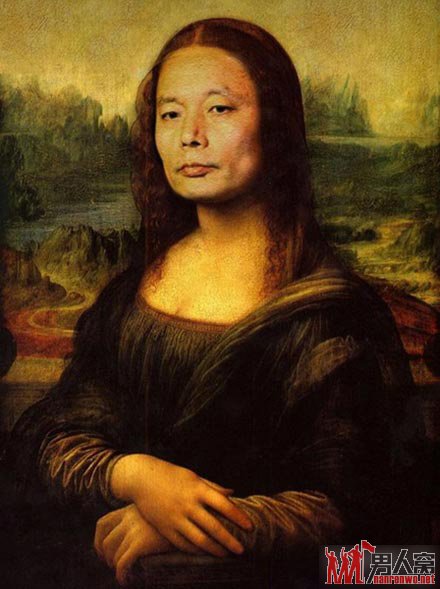 葛优 葛大爷版本的蒙娜丽莎