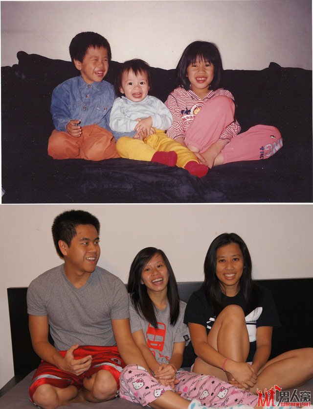 19年前，和19年后。