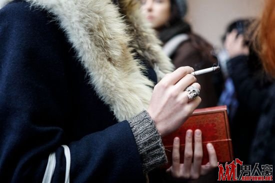 街头绝杀的文艺皮草 无以言表的文艺气息