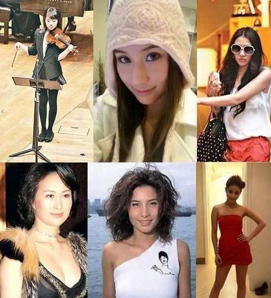 赌王六位混血千金惊艳照 男人心中的女神