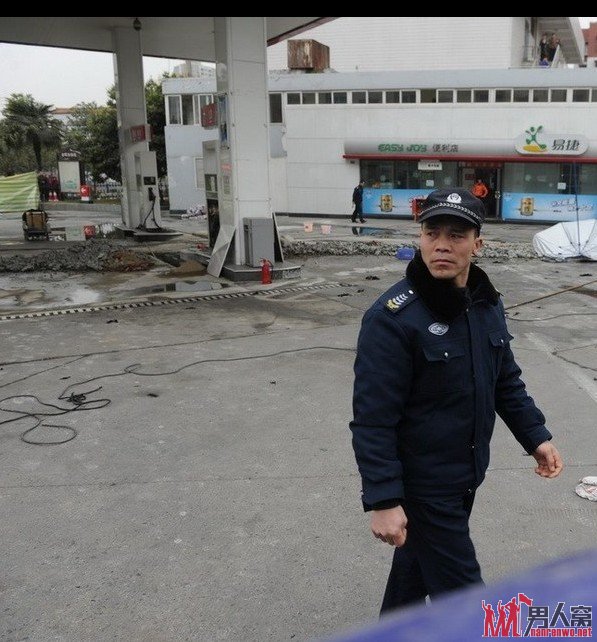 加油站爆炸事故地点