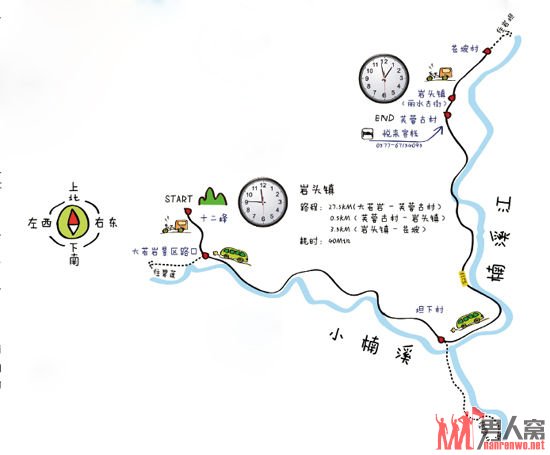 楠溪江：徒步漫步在世外桃源中