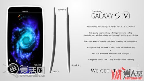 叹为观止 三星Galaxy S6超前卫概念图曝光