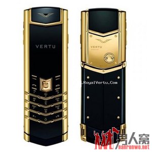 顶级奢侈机vertu 一部最低十万元