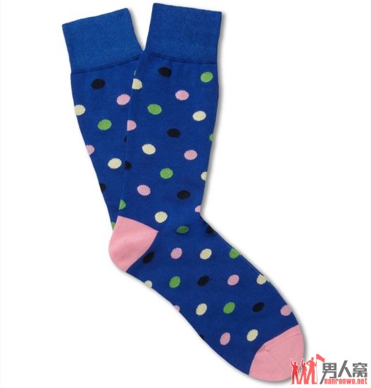色彩缤纷 男士花俏袜子网罗推荐