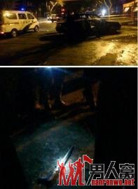 4男子持火药枪寻衅滋事 错拦警车被抓