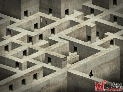 那些让人产生错觉的立体图 与现实相接的梦幻空间