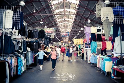 墨尔本维多利亚女王市场 最大的露天市场