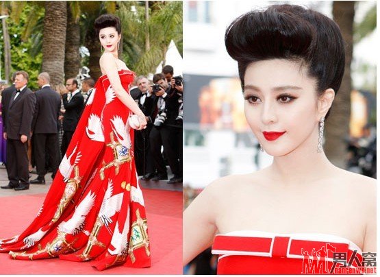 范冰冰荣获《好莱坞报道》授予的“年度国际艺人”奖