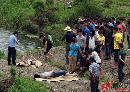 浙江温岭一对情侣跳河身亡 捞尸队叫价一万二