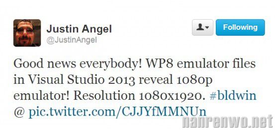 Windows Phone 8将支持1080P分辨率 给人一种全新的体验