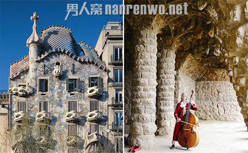 西班牙巴塞罗那 完美的浪漫建筑