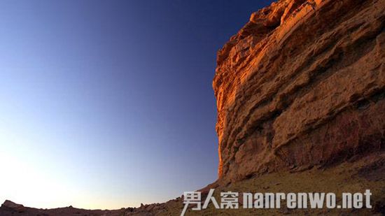 以色列神奇地质景观 自然侵蚀风化的原始地貌