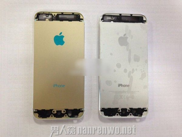 金色版iPhone 5S真机曝光 屏幕尺寸调整为4.3英寸