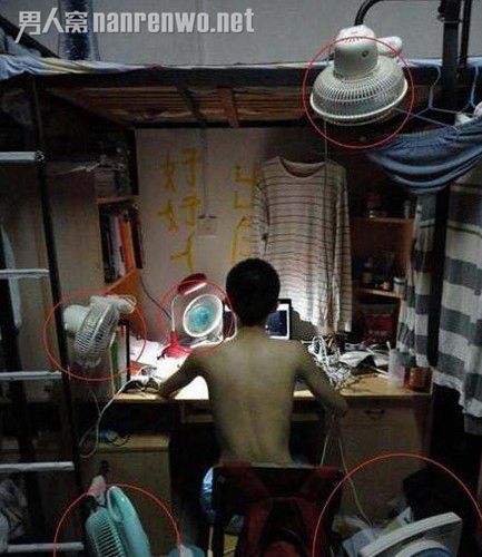 夏季防暑各有奇招 天气再热又能如何