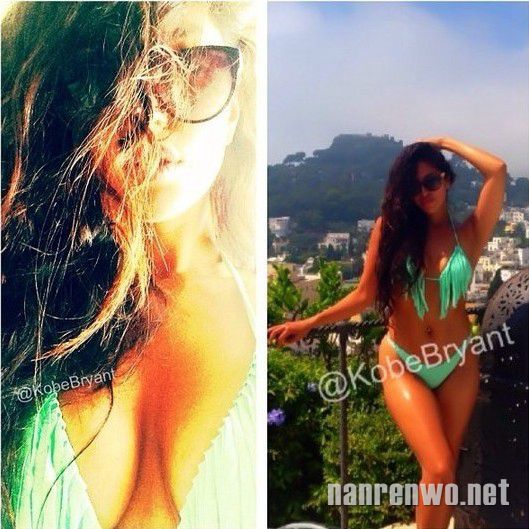 科比爆妻子性感照：想念我的曼巴女王