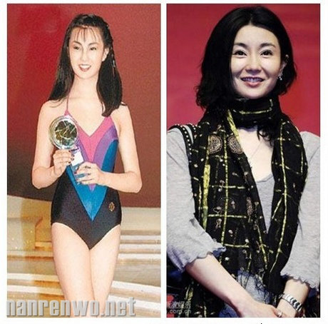港姐今昔对比照,最美港姐,港姐对比照